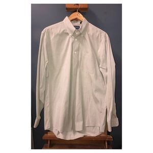 Lands end men’s dress shirt tan